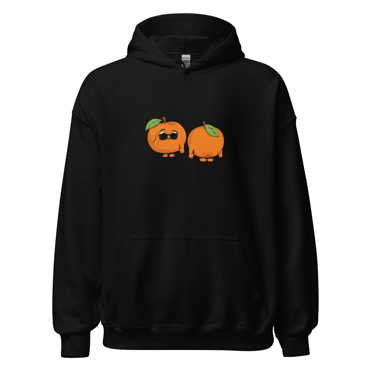 Orange Hoodie