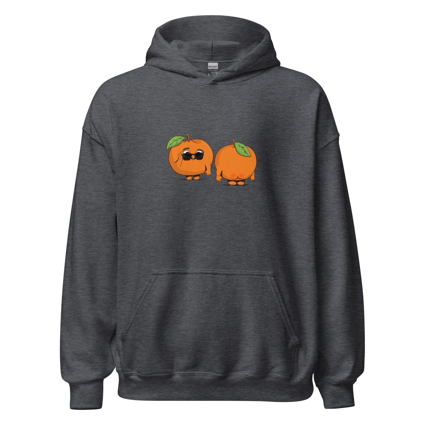 Orange Hoodie
