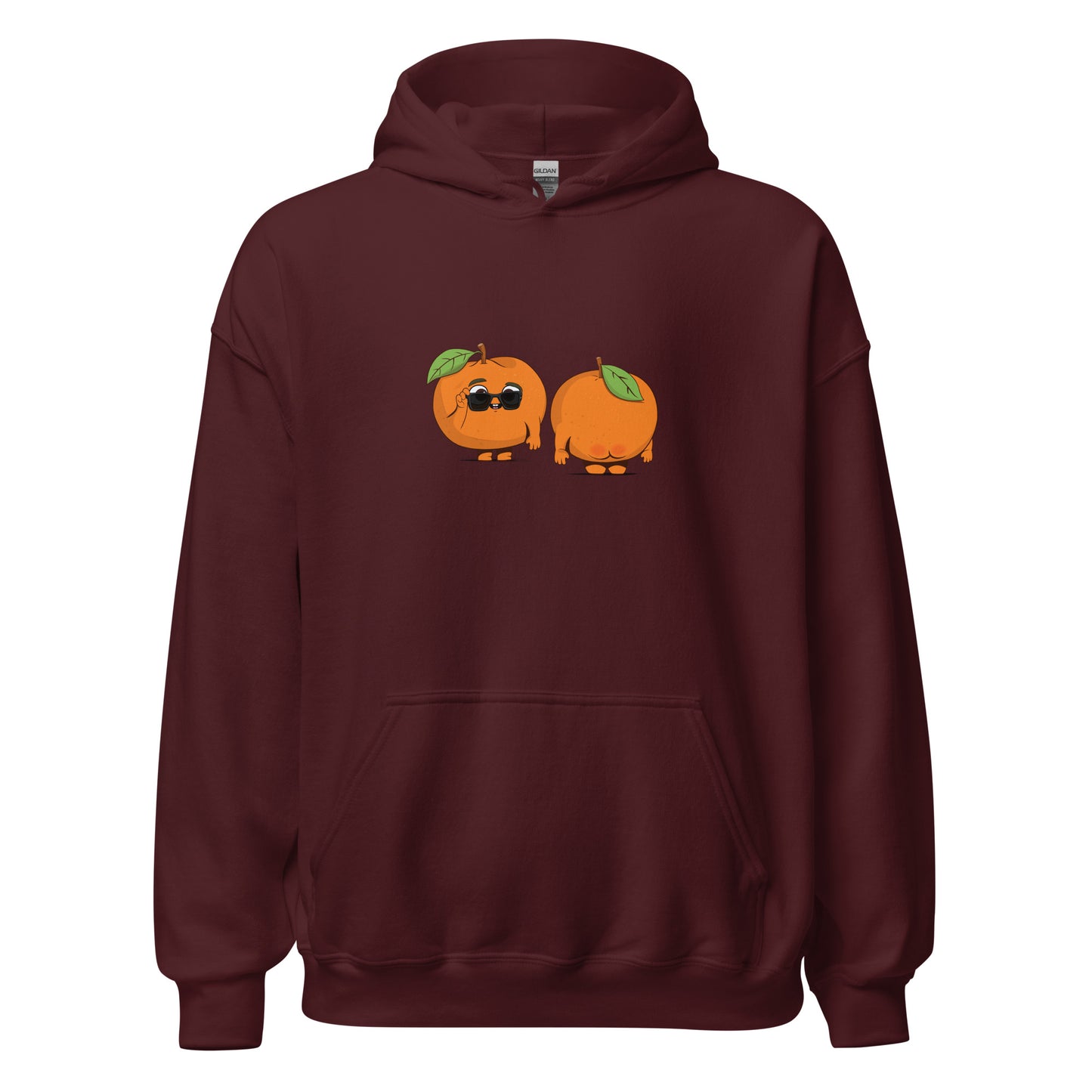 Orange Hoodie