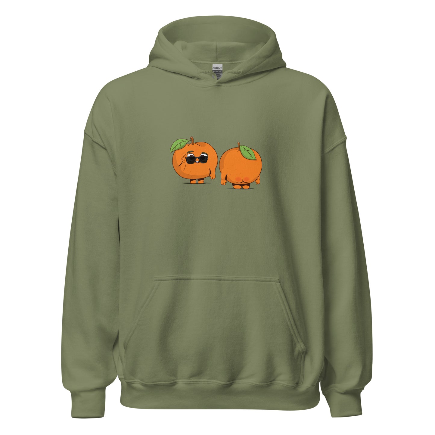 Orange Hoodie