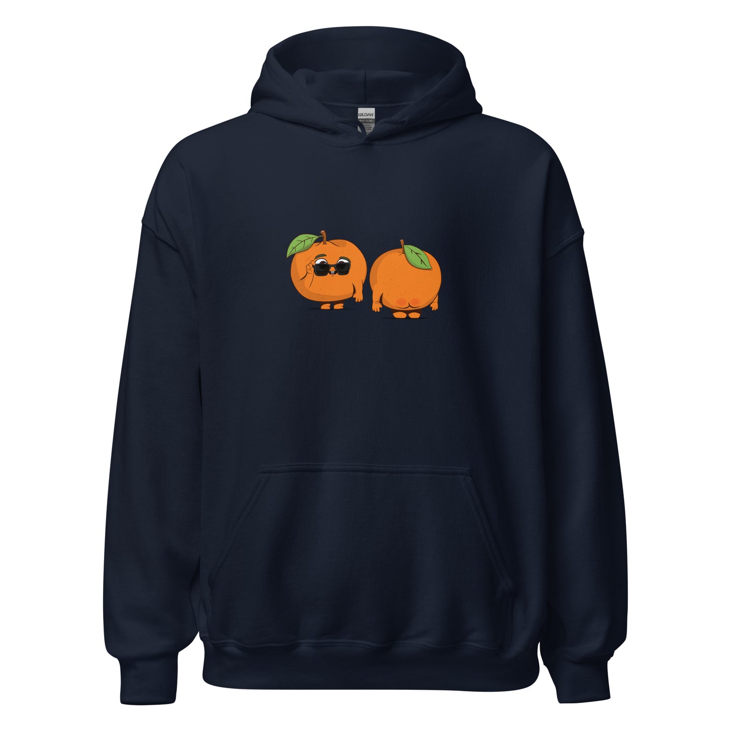 Orange Hoodie