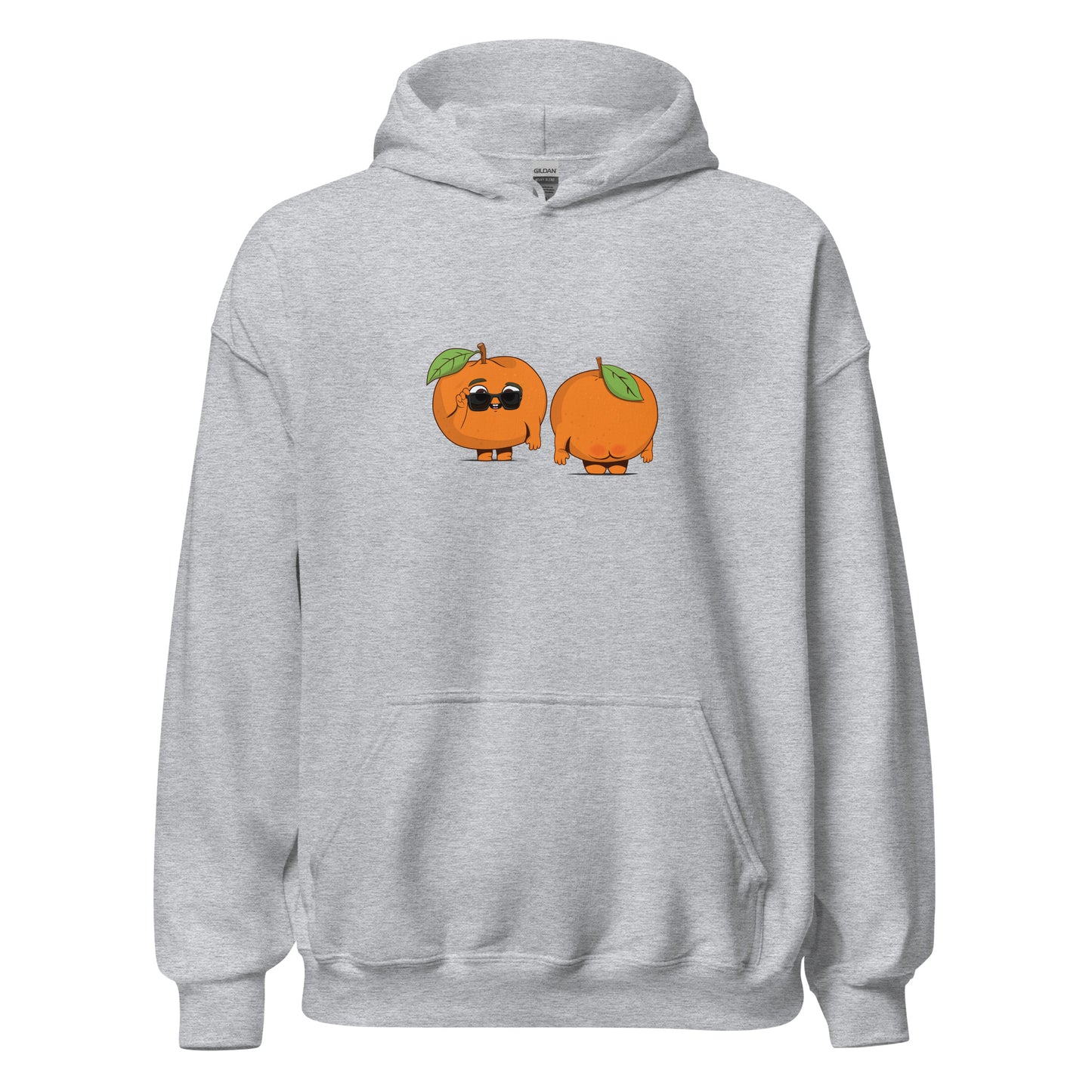Orange Hoodie